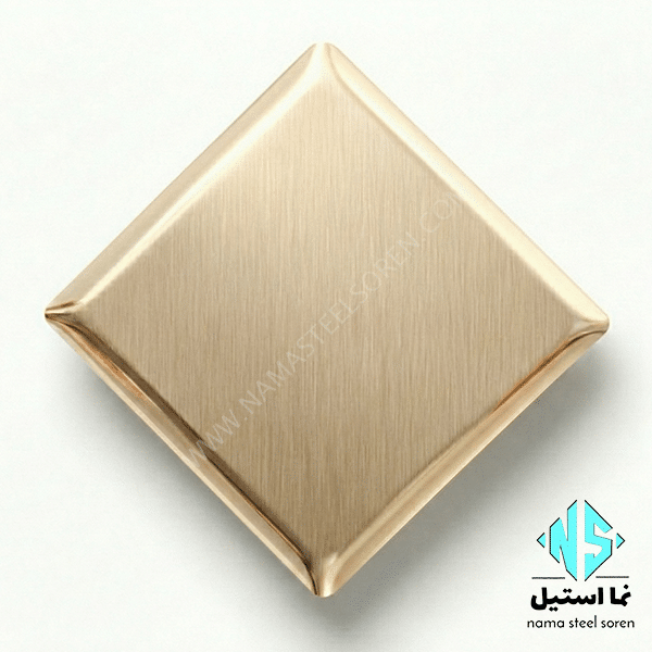 ورق استیل خشدار شامپاینی no.4