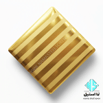 ورق استیل راه راه منظم طلایی