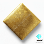 ورق استیل مشجر طلایی