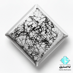 ورق استیل نخی نقره ای