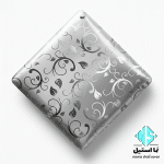 ورق استیل نیلوفری نقره ای