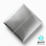 ورق استیل گندمی نقره ای